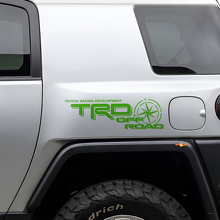 Pegatina lateral de vinilo TRD Off Road Compass para Toyota FJ Cruiser_3