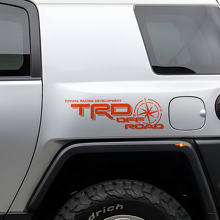 Pegatina lateral de vinilo TRD Off Road Compass para Toyota FJ Cruiser_4