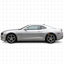 Kit de vinilos de rayas laterales estilo racing para Chevrolet Camaro 2010-2013_5