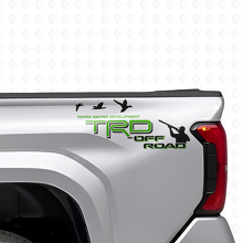 Juego de calcomanías de vinilo para laterales de caja TRD Off Road Duck Hunter para camiones Toyota_6