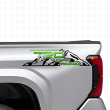 Juego de Calcomanías Laterales de Vinilo Estilo Montaña TRD Off Road para Camionetas Toyota_3