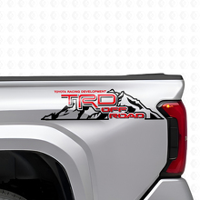 Juego de Calcomanías Laterales de Vinilo Estilo Montaña TRD Off Road para Camionetas Toyota_4
