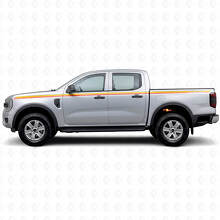 Kit de vinilo de franjas laterales finas personalizadas para Musclecar Ranger 2024-2026_4