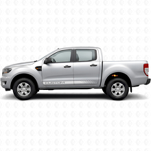 Kit de calcomanías de vinilo con franjas de puerta estroboscópicas personalizadas para Musclecar Ranger Crew Cab 2019-2023_5