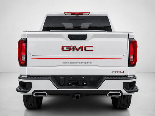 Calcomanías de franjas para portón trasero para GMC Sierra 1500 AT4X Vinilo adhesivo para gráficos de GMC Sierra