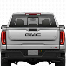 Calcomanías de franjas para portón trasero para GMC Sierra 1500 AT4X Vinilo adhesivo para gráficos de GMC Sierra_5