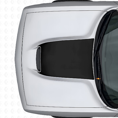 Vinilo adhesivo para capó blackout para Dodge Challenger 2015+_1