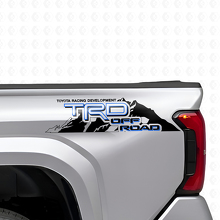 Calcomanías de vinilo estilo todoterreno TRD para los laterales de montaña de camionetas Toyota_2