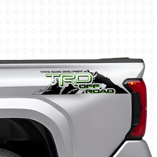Calcomanías de vinilo estilo todoterreno TRD para los laterales de montaña de camionetas Toyota_3