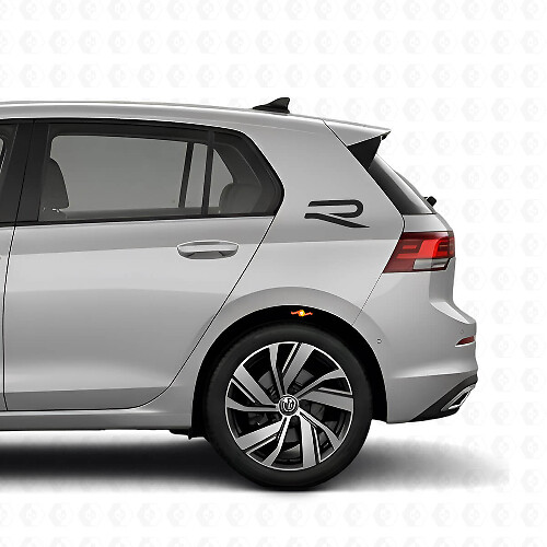 Kit de Vinilo para Lado Trasero con Logo R para Volkswagen Golf R MK8 2023_1