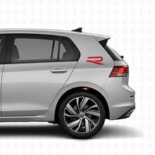 Kit de Vinilo para Lado Trasero con Logo R para Volkswagen Golf R MK8 2023_4