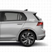Kit de Vinilo para Lado Trasero con Logo R para Volkswagen Golf R MK8 2023_5
