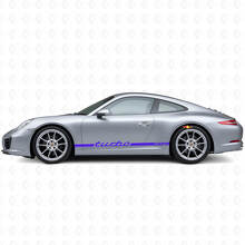 Kit de Calcomanías Vinílicas de Franjas Laterales Slim Turbo RS para Porsche 911 991_3