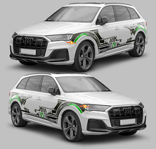 Kit de Calcomanías de Vinilo con Rayas Laterales de Estilo Gráfico Tecnológico para Audi Q7_2