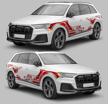 Kit de Calcomanías de Vinilo con Rayas Laterales de Estilo Gráfico Tecnológico para Audi Q7_3