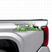Kit de Pegatinas Vinílicas Laterales Traseras Estilo Montaña Todo Terreno TRD para Toyota Tacoma Tundra_3