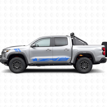 Kit de Vinilo con Logo Bison ZR2 para Puerta Lateral para Chevrolet Colorado ZR2_2