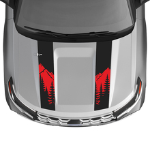 Kit de Calcomanías de Vinilo de Rayas en Estilo Doble Montaña para Musclecar Explorer ST 2020-26_2