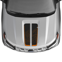 Kit de Vinilo con Rayas de Capó de Mapa Topográfico para Musclecar Explorer ST 2020-26_3