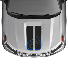 Kit de calcomanías de vinilo de franjas decorativas para capó para Musclecar Explorer ST 2020-26_3