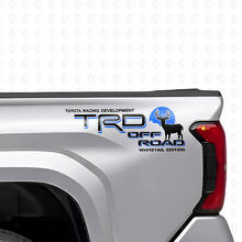Kit de Pegatinas de Vinilo TRD Off Road Edición Whitetail para Toyota Tacoma Tundra_2
