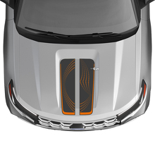 Kit de vinilo con rayas dobles estilo puntos para capó para Musclecar Explorer ST 2020-26_2