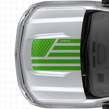 Calcomanía de vinilo para capó estilo acero y estrellas con bandera de EE. UU. para Chevrolet Silverado 1500 2026_3