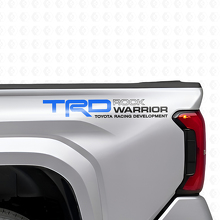 Juego de Calcomanías Laterales de Vinilo TRD Rock Warrior para Camionetas Toyota_2