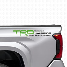 Juego de Calcomanías Laterales de Vinilo TRD Rock Warrior para Camionetas Toyota_3