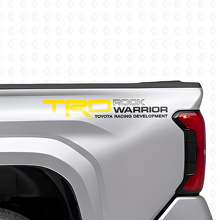 Juego de Calcomanías Laterales de Vinilo TRD Rock Warrior para Camionetas Toyota_5