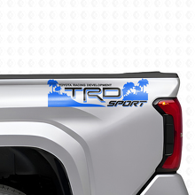 Juego de calcomanías de vinilo TRD Off Sport Beach Side para camiones Toyota_2