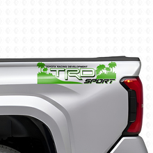 Juego de Pegatinas Laterales Traseras de Vinilo Estilo Playa Off Sport TRD para Camionetas Toyota_3