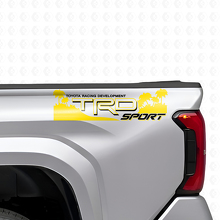 Juego de Pegatinas Laterales Traseras de Vinilo Estilo Playa Off Sport TRD para Camionetas Toyota_5