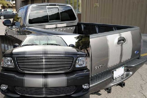 F-150 Ford Raptor Svt Ford F-150 Racing Stripes Calcomanía Gráficos Calcomanías Pegatinas Chatter