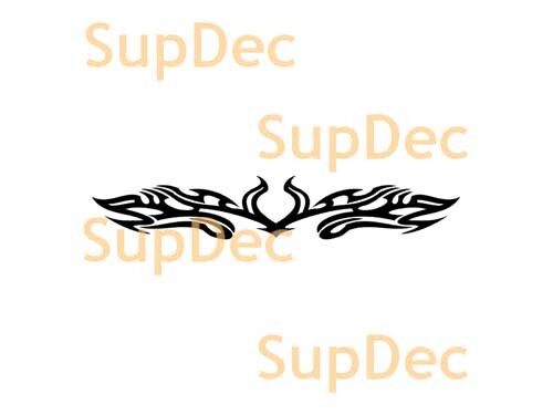 Calcomanía de capó Tribal Fly Style #020