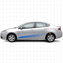 Kit de Calcomanías Laterales Decoradas con Tiras Estroboscópicas de Vinilo para Dodge Dart_2