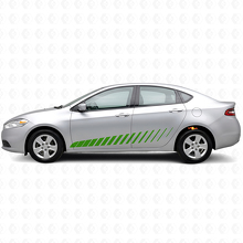 Kit de Calcomanías Laterales Decoradas con Tiras Estroboscópicas de Vinilo para Dodge Dart_3