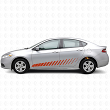 Kit de Calcomanías Laterales Decoradas con Tiras Estroboscópicas de Vinilo para Dodge Dart_4
