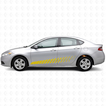 Kit de Calcomanías Laterales Decoradas con Tiras Estroboscópicas de Vinilo para Dodge Dart_5