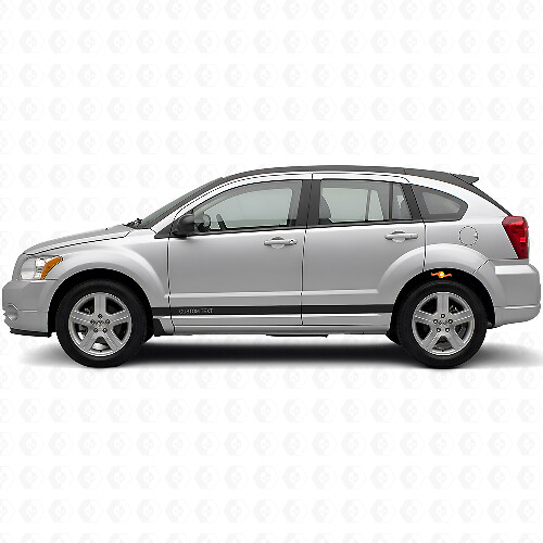Kit de vinilos de franjas laterales personalizadas para Dodge Caliber 2007+