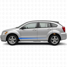 Kit de vinilo de franjas laterales estilo racing para Dodge Caliber 2007+_2