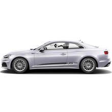 Kit de vinilo lateral con calcomanías de marca estilo estroboscópico para Audi A5_3