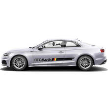 Kit de vinilo adhesivo lateral con estilo de bandera alemana para Audi A5_2