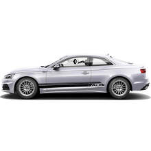 Juego de Pegatinas de Vinilo con Rayas Laterales Audi Sport para Audi A5_3
