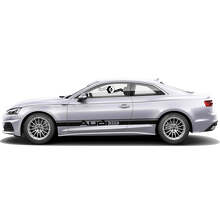 Juego de Pegatinas de Vinilo con Rayas Laterales Audi Sport para Audi A5_4