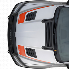 Juego de Vinilos Personalizados para Capó Estilo Palo de Hockey para Dodge Ram Sport 2019+_4
