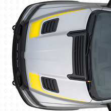 Juego de Vinilos Personalizados para Capó Estilo Palo de Hockey para Dodge Ram Sport 2019+_5
