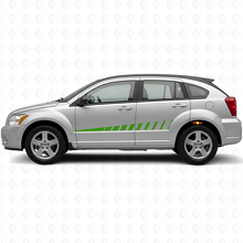 Kit de Vinilo con Franjas Laterales de Diseño Estroboscópico para Dodge Caliber 2007+_3