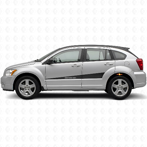Kit de vinilo con rayas laterales expansibles personalizadas para Dodge Caliber 2007+