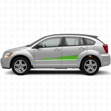 Kit de vinilo con rayas laterales expansibles personalizadas para Dodge Caliber 2007+_3